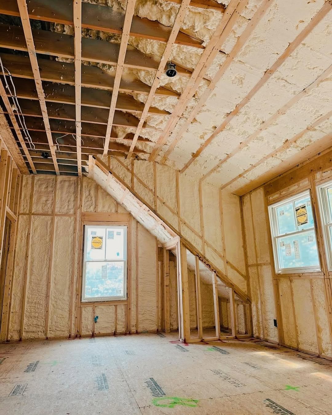 Office building insulation